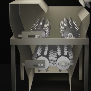block breaker and cluster buster for frozen food manufacturing