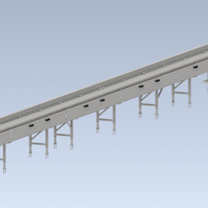 hydroponic raft conveyor