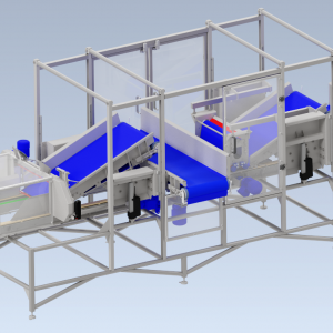 PROEX FOOD hydroponic raft harvester