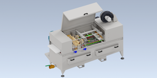 Our hydroponic raft washer is a hygiene must
