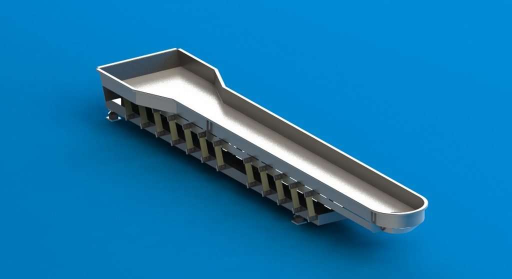 PROEX FOOD builds and sells our line of vibratory conveyors