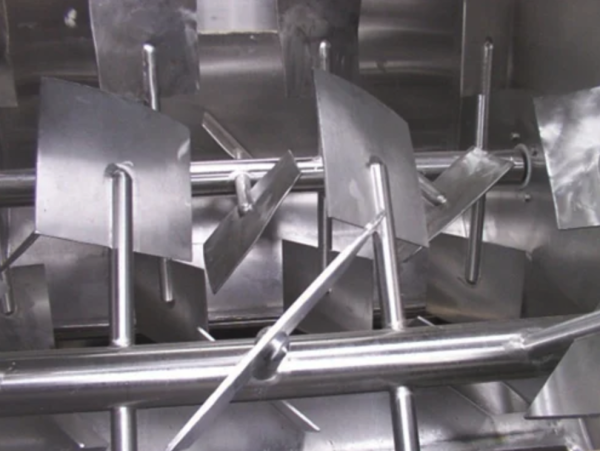 Dry paddle mixer for leafy greens - dry mixer for salads